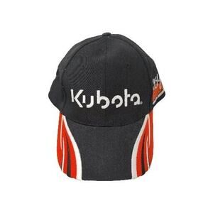 Kubota 35 Year Anniversary Tractor K-Products Black Orange Embroider Hat Ballcap